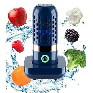 Vegetable and‎ Fruit Cleaner Machine, Aquapur Water-Proof Fruit Cleaning Device